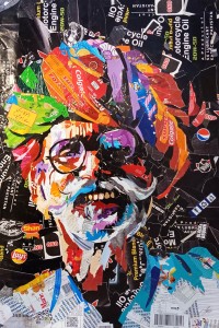 Hafsa Shaikh, 26 x 40 inch, Collage Work On Paper, Figurative Painting, AC-HFS-060